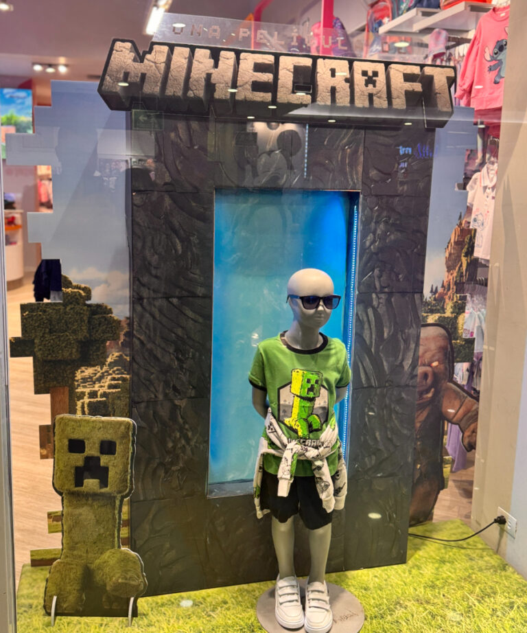 1 Vitrina Minecraft